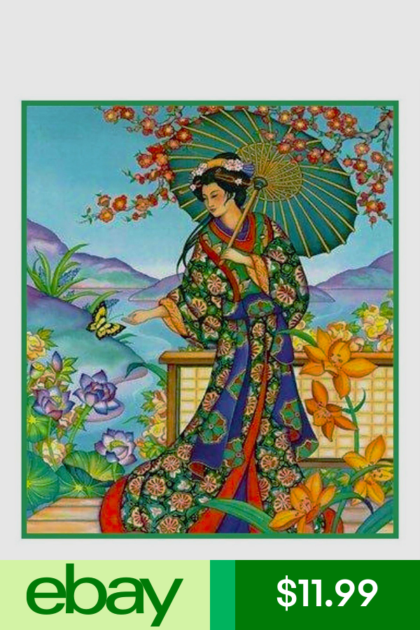 Asian Japanese Hokusai The Dragon Counted Cross Stitch Chart Pattern