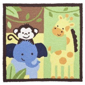 Tiddliwinks Safari Friends Nursery Rug 30 X In Tiddliwinks Safari Friends Nursery Rug 30 X In Price