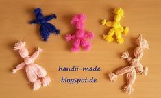 Sorgenpüppchen basteln, Mutmachmännchen basteln, Sorgenpüppchen gestalten, Sorgenpüppchen aus Wolle, Mutmacher, Basteln mit Wolle, DIY, Basteln mit Kindern, Basteln Glück, Kindergarten, Grundschule, Förderschule, Textilgestaltung, Textilarbeit, mit Wolle basteln, einfach, leicht, DIY #dollcare