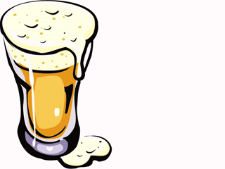 Bear Drinking From Beer Cap Cartoon Bear Drinking From Beer Cap Cartoon