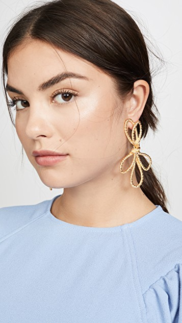 Kenneth Jay Lane Goldtone Crystal Bow Dangle Earrings Clip Ons Jewelry Amp Watches Vintage Amp Antique Costume Jewelry Vintage Jewelry Jeweled Earrings