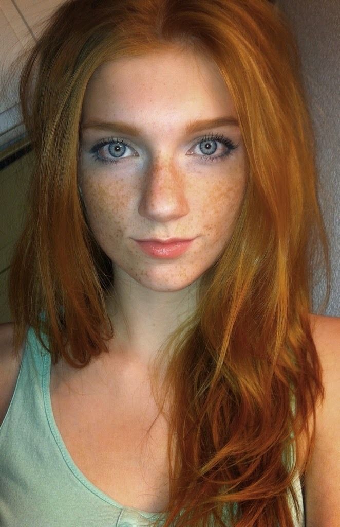 Sexy Redhead With Freckles