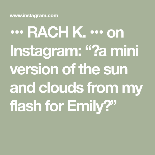 ••• RACH K. ••• on Instagram: “🌤a mini version of the sun and clouds from my flash for Emily🌤” Sun And Clouds, Emily, Version, Tattoo, Instagram, Tattoos, Tattos, A Tattoo