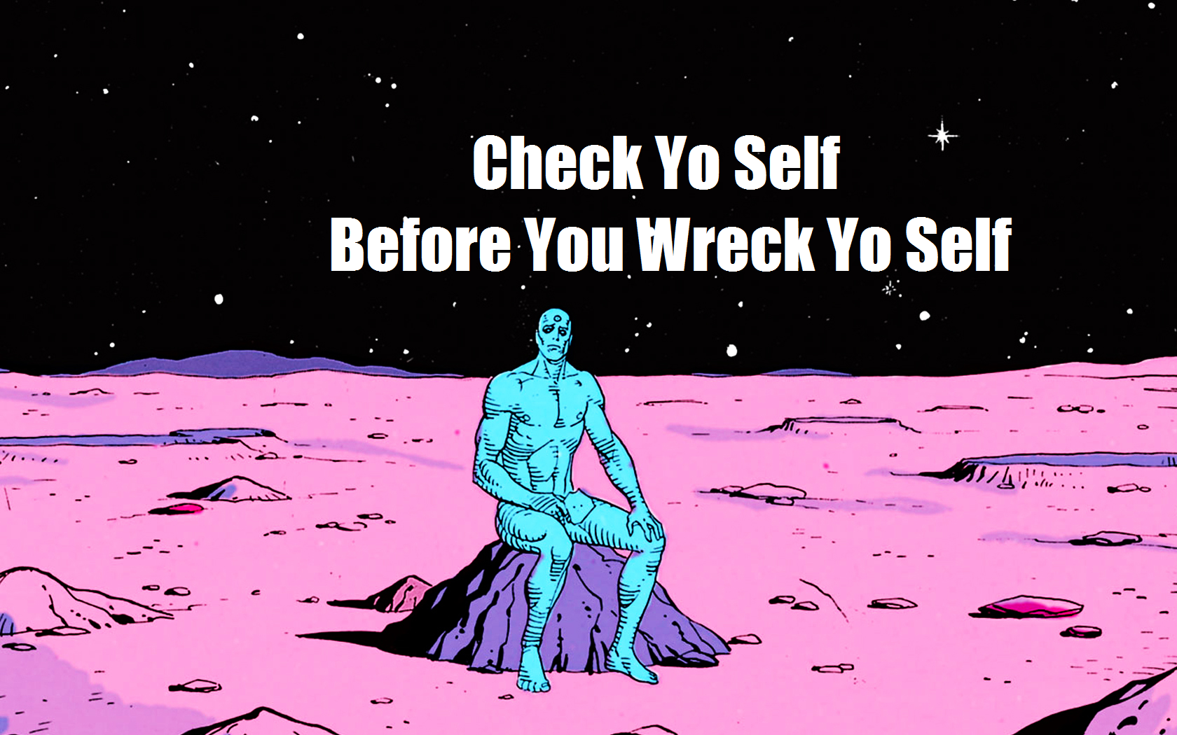 Dr. Manhattans wise words. | Dr manhattan quotes, Doomsday clock, Memes