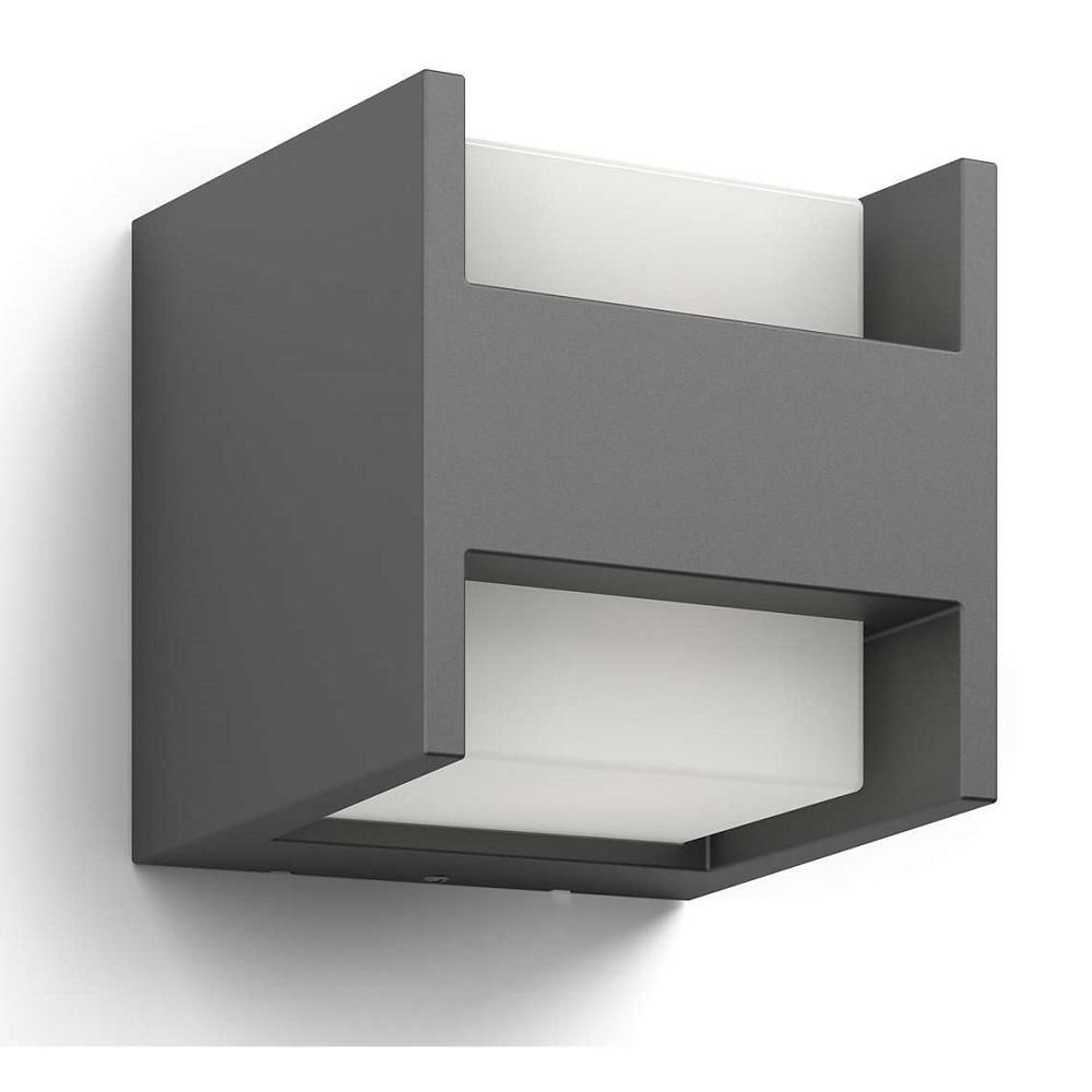 Philips 16459 93 16 Arbour Anthracite Led Outdoor Modern Up