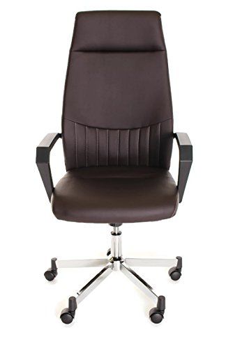 Timeoffice Ergonomic High Back Task Office Chair With Arms Pu Brown Timeoffice Ergonomic High Back Task Office Chair With Arms Pu Brown Leather Executive Swivel Best Computer For Upper Lower