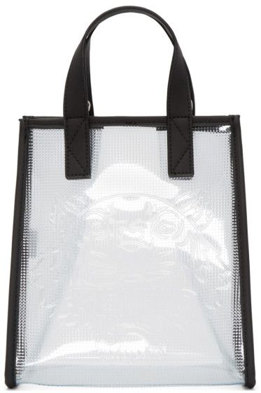 Kenzo Clear Vinyl Tiger Tote Сумки рюкзаки Pinterest Bag Designer Tote Bags For Women