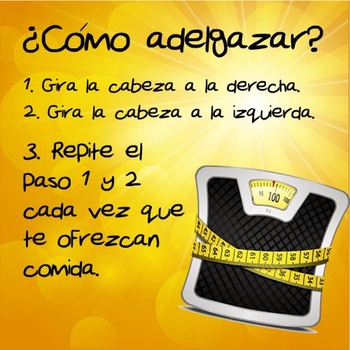 tips para perder peso sanamente