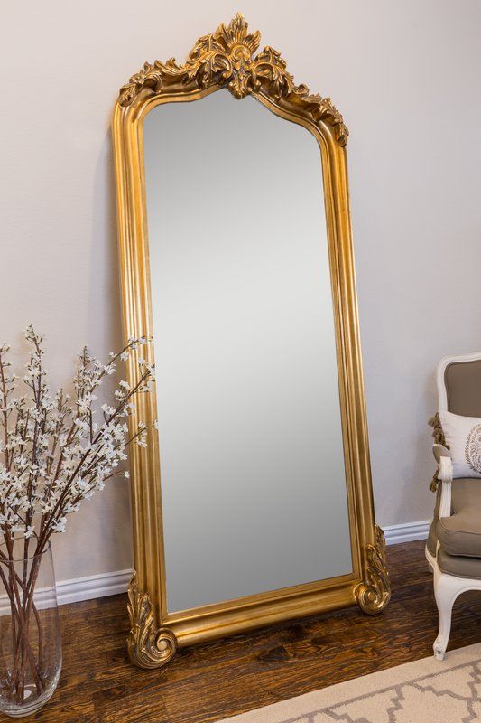 Blenheim Leaner Traditional Beveled Full Length Mirror Miroir Deco Idée Déco Chambre Blenheim Leaner Traditional Beveled, Full Length Mirror Gold Vintage