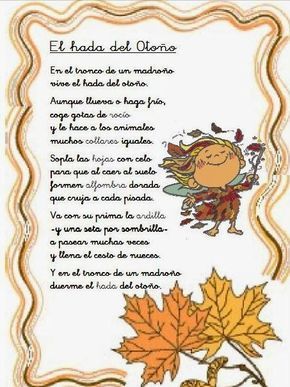 Resultado de imagen de poesia del otoño hada