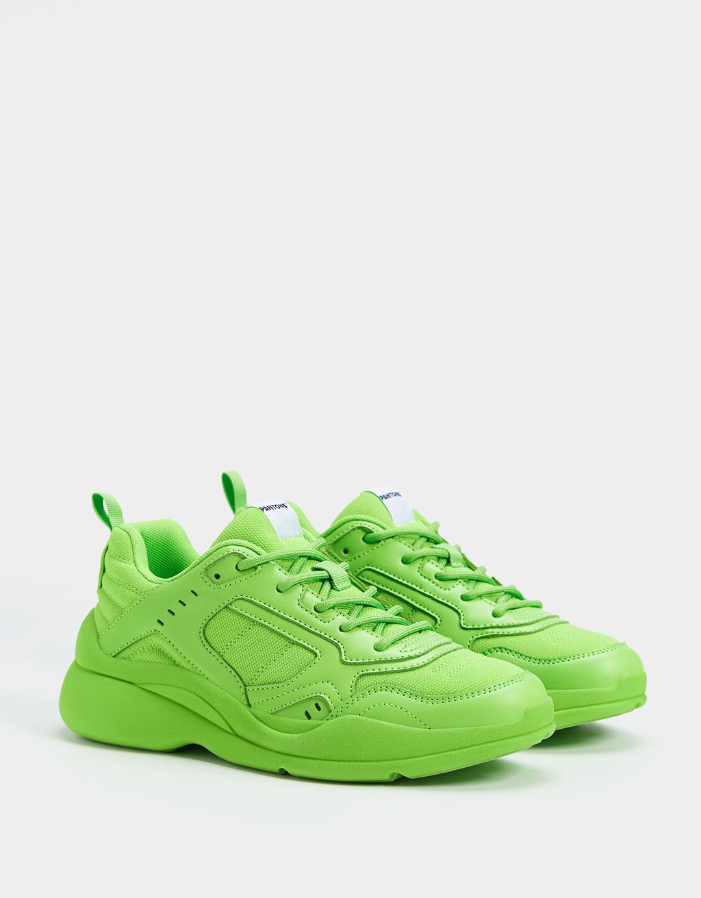 Bershka Neon Trainers Pantone Pantone Bershka United Kingdom Neon Sneakers Sneakers Shoes