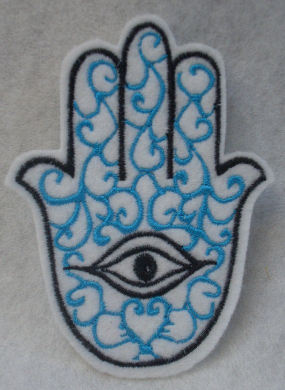 1 3//4/" tall by 1 3//4/" wide Candy Blue and Pink Swirl Iron On// Sew On Patch