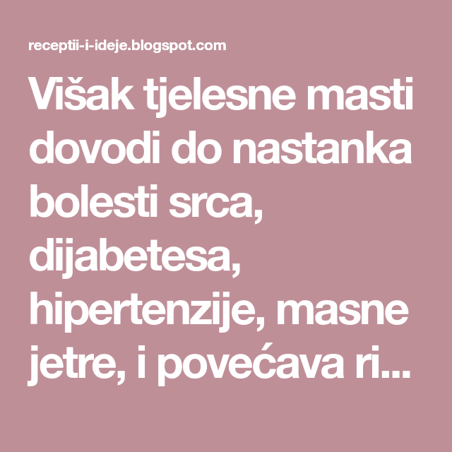 Hipertenzija kao čimbenik rizika za razvoj kardiovaskularnih bolesti - PLIVAzdravlje