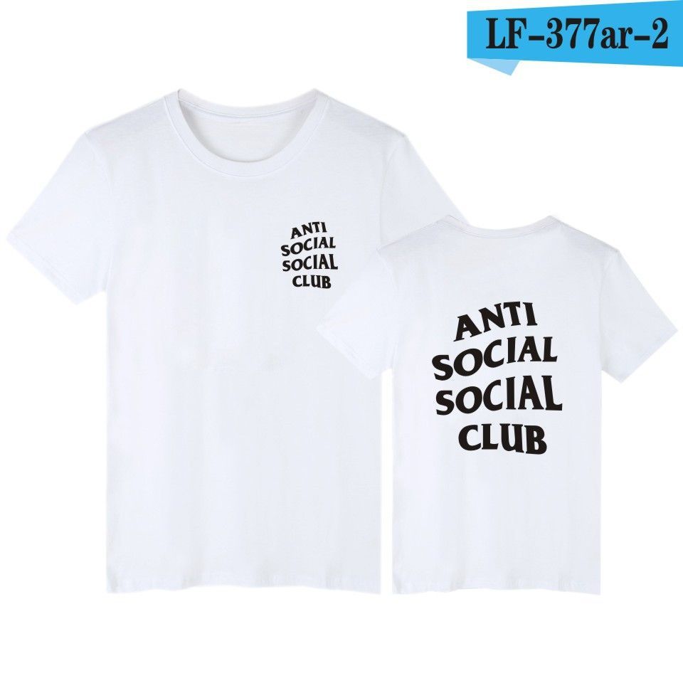 Anti Social Social Club Brand Hip Hop T Shirt | Anti social Anti Social Social Club Brand Hip Hop T Shirt | Anti social