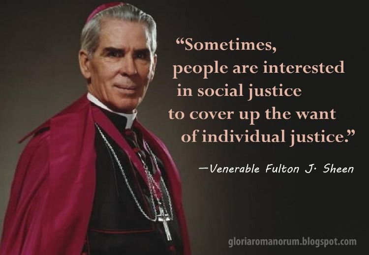 "Sometimes, people are interested in social justice to cover up the want of individual justice." ~Venerable Fulton J. Sheen Visit here to see how Archbishop Sheen used this quote in context: https://gloriaromanorum.blogspot.com/2017/03/social-justice-and-individual-justice.html Religious Pictures, Religious Quotes, Spiritual Quotes, Positive Quotes, Saint Quotes Catholic, Catholic Religion, Faith Quotes, Wisdom Quotes, Who Is A Mother