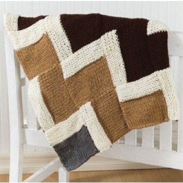 Mary Maxim Free Easy Zigzag Afghan Knit Pattern Free Patterns