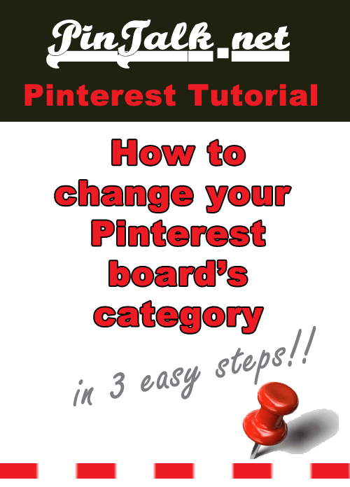 How to change your Pinterest board's category in 3 steps