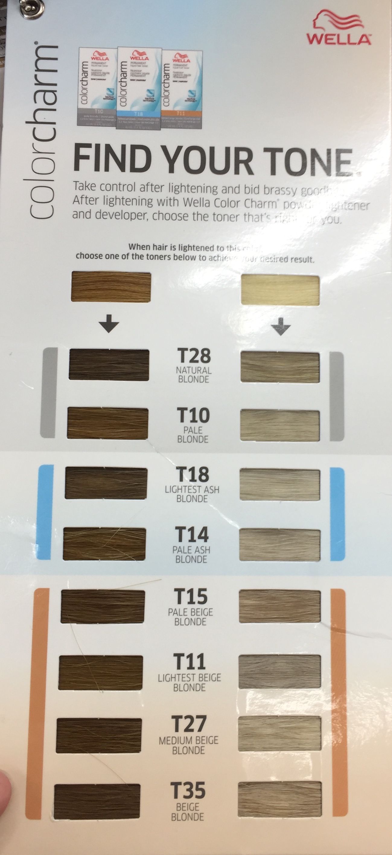photo Wella Toner Chart Before And After hair color chart caska bleached hair