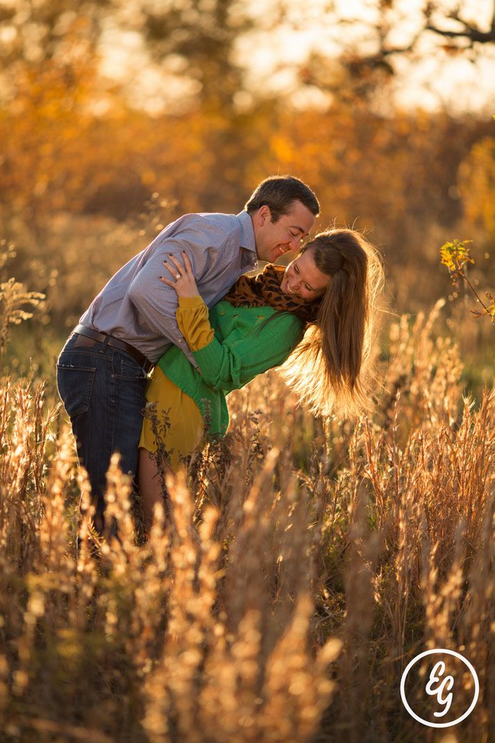 Kenlie & Weston | Wedding engagement pictures, Autumn photography