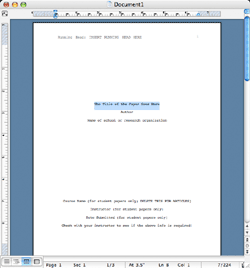 apa format template 40 apa format style templates in word apa templates