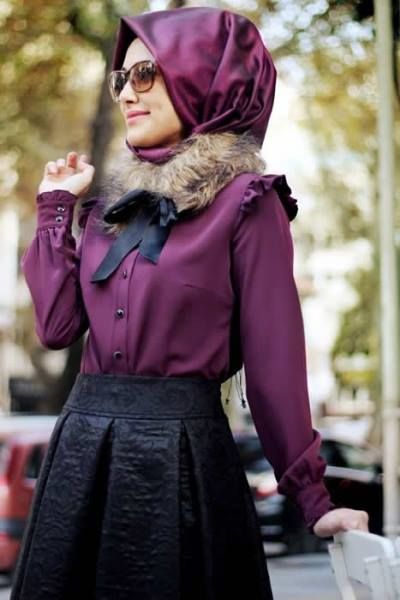 Uclu Tesettur Kombin 2020 Mutevazi Moda Trendler Islami Moda