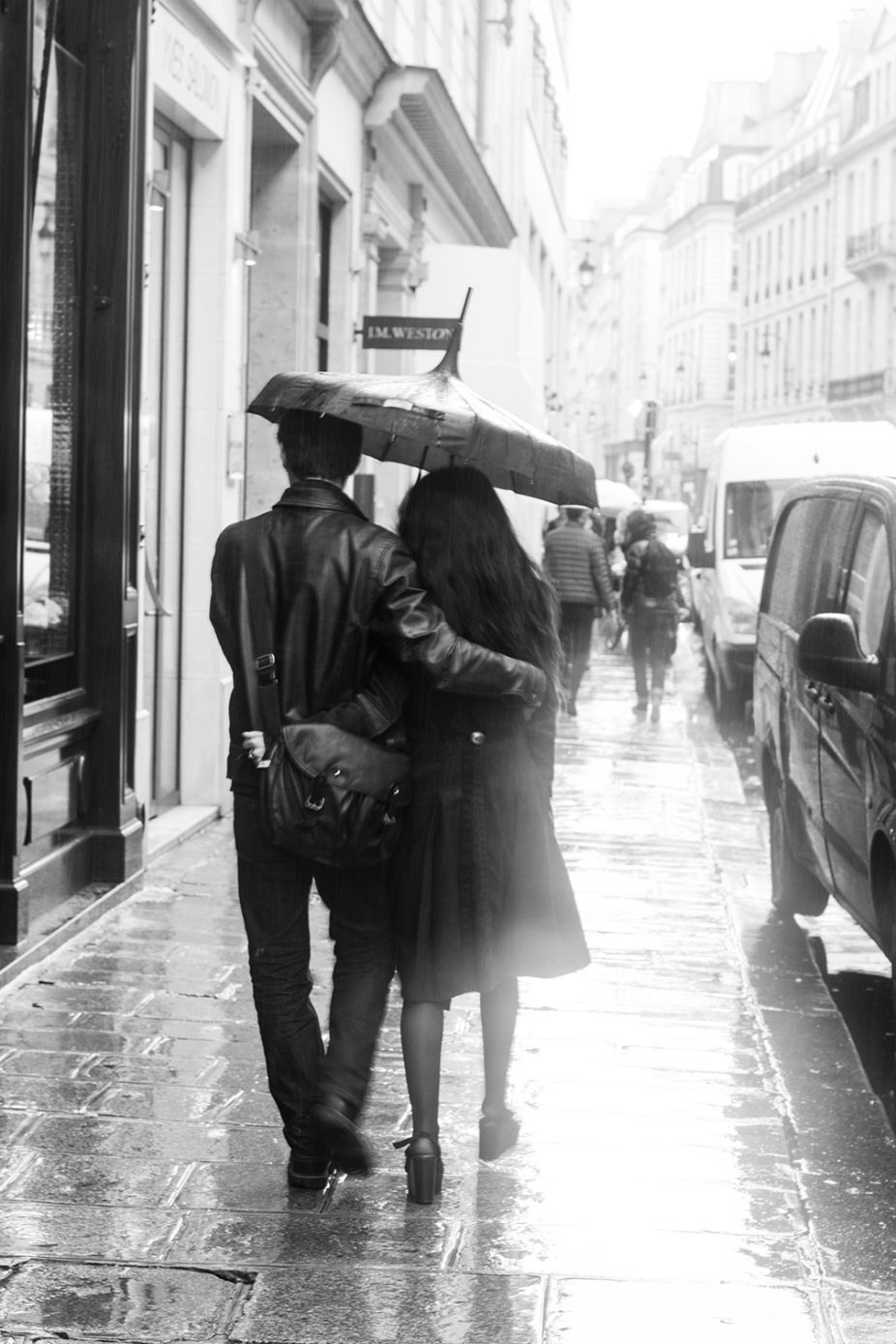 Lovers by black photo black and white photography