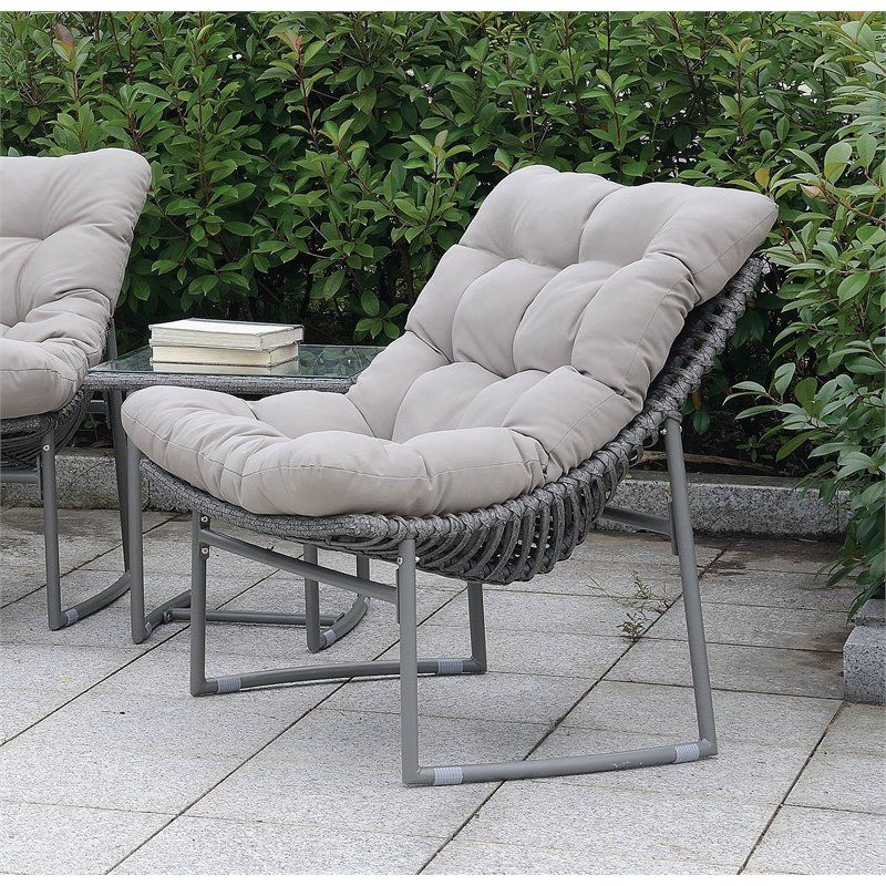 Furniture Of America Georgio Modern Tufted Cushion Patio Chair In Gray Com 2020 Chairs Comfortable Outdoor - Comfortable Patio Chairs With Cushions Furniture Of America Georgio Modern Tufted Cushion Patio Chair In Gray Com 2020 Chairs Comfortable Outdoor - Comfortable Patio Chairs With Cushions