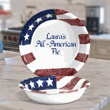 Apple Pie Dish Personalized Pie Plate Ceramic Apple Pie Plate Deep Dish Pie Plate Hand Painted Apple Pie Dish American As Apple Pie Ceramic Apple Pie Plate Hand Painted Plates