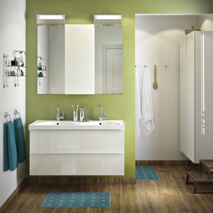 Le lavabo double GODMORGON, économie de temps et du0027espace - ikea meuble salle de bain godmorgon Le lavabo double GODMORGON, économie de temps et du0027espace - ikea meuble salle de bain godmorgon
