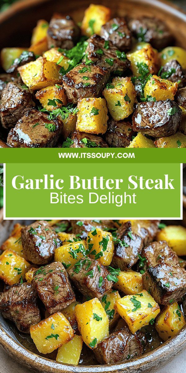 Savor the Flavor: Garlic Butter Steak Bites Recipe