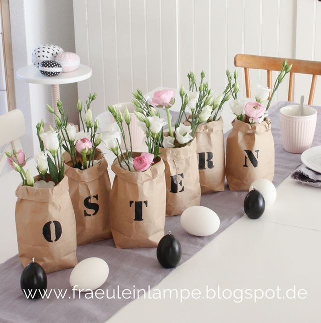 Über neue Osterdeko und das Chaos welches jeder Blogpost nach sich zieht (Fräulein Lampe) #neuesdekor
