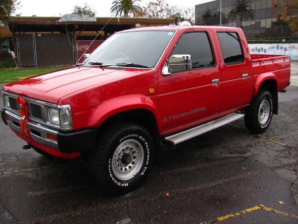 1990 nissan pickup diesel crewcab 4x4 rhd not a toyota truck Pick Up