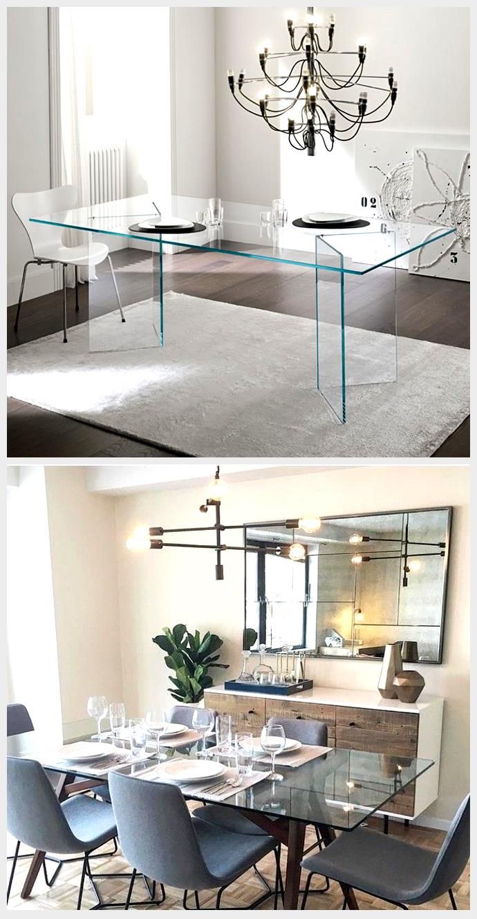 tonelli bacco glass dining table contemporary room furniture ultra modern top bistro 2 chairs