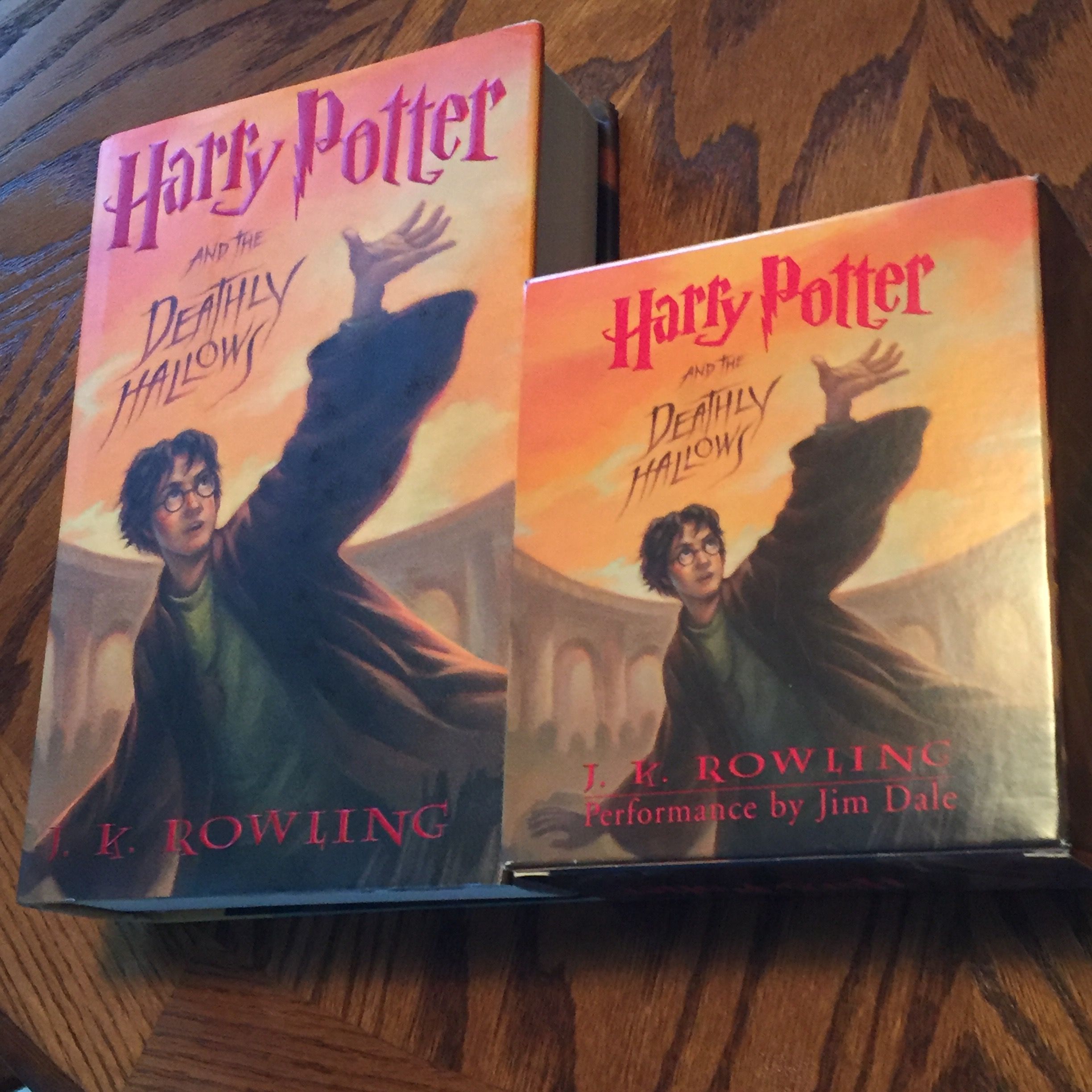 harry potter deathly hallows book release