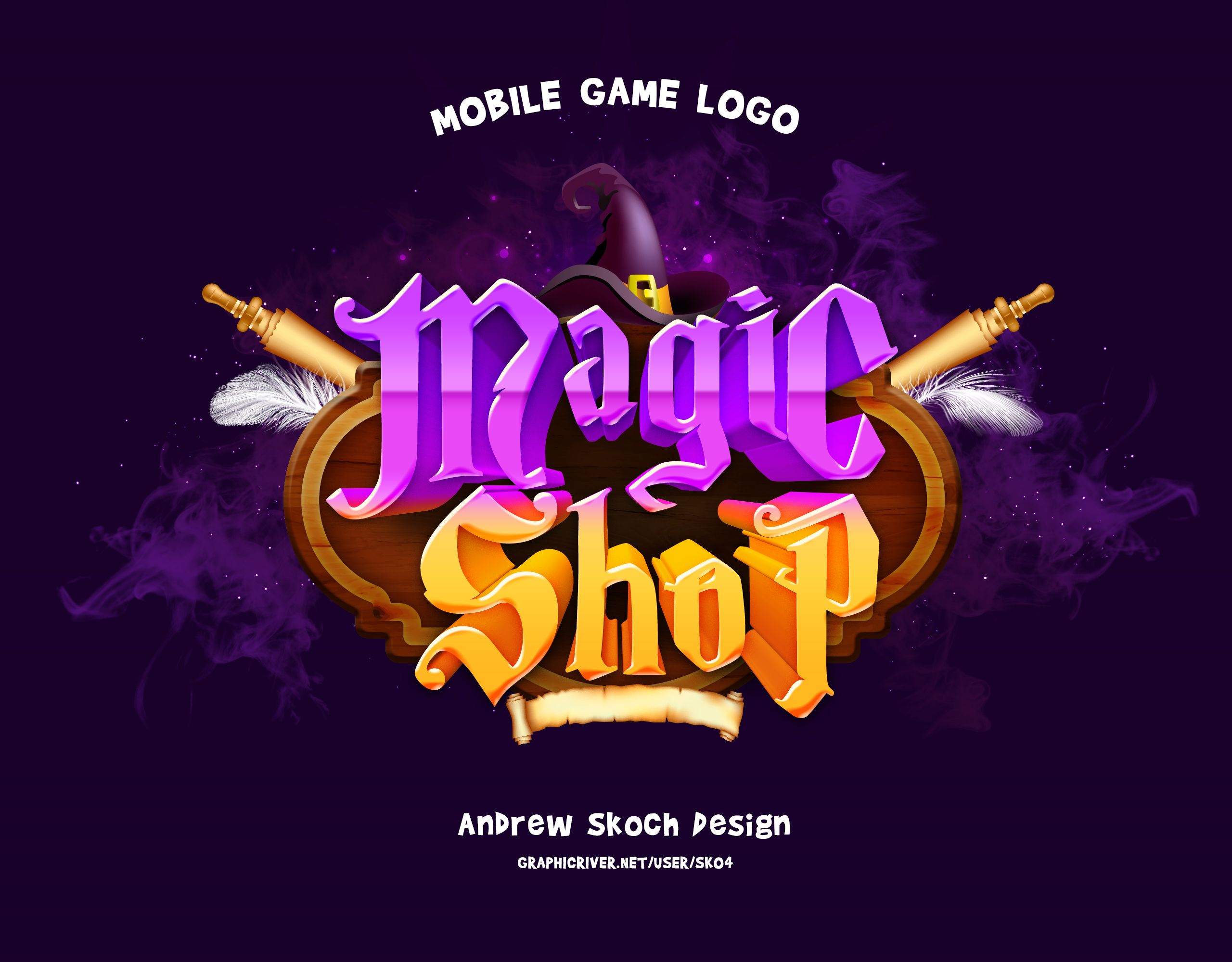 The Logo For The Mobile Game Magic Shop the-logo-for-the-mobile-game-magic-shop