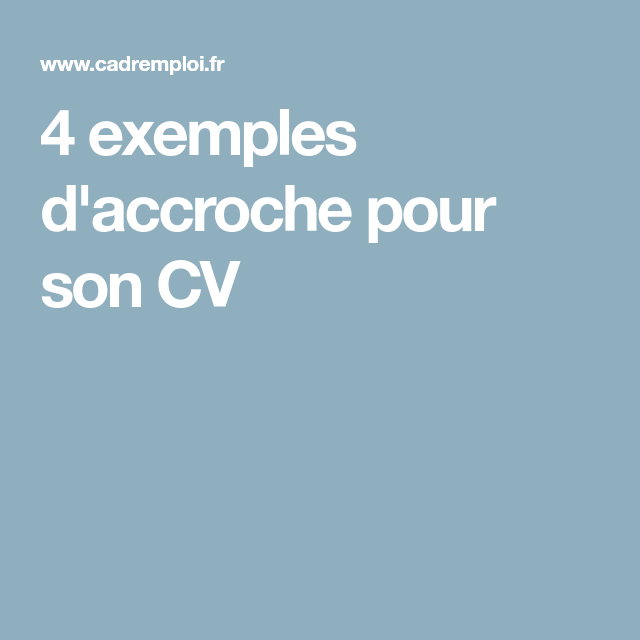 Epingle Sur Modeles Cv