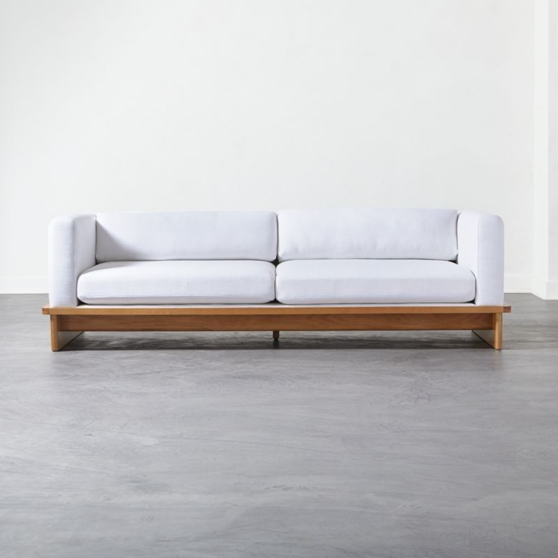 Tablon Snow Sofa Cb2 Modern Furniture Living Room Sofa Review Sofa