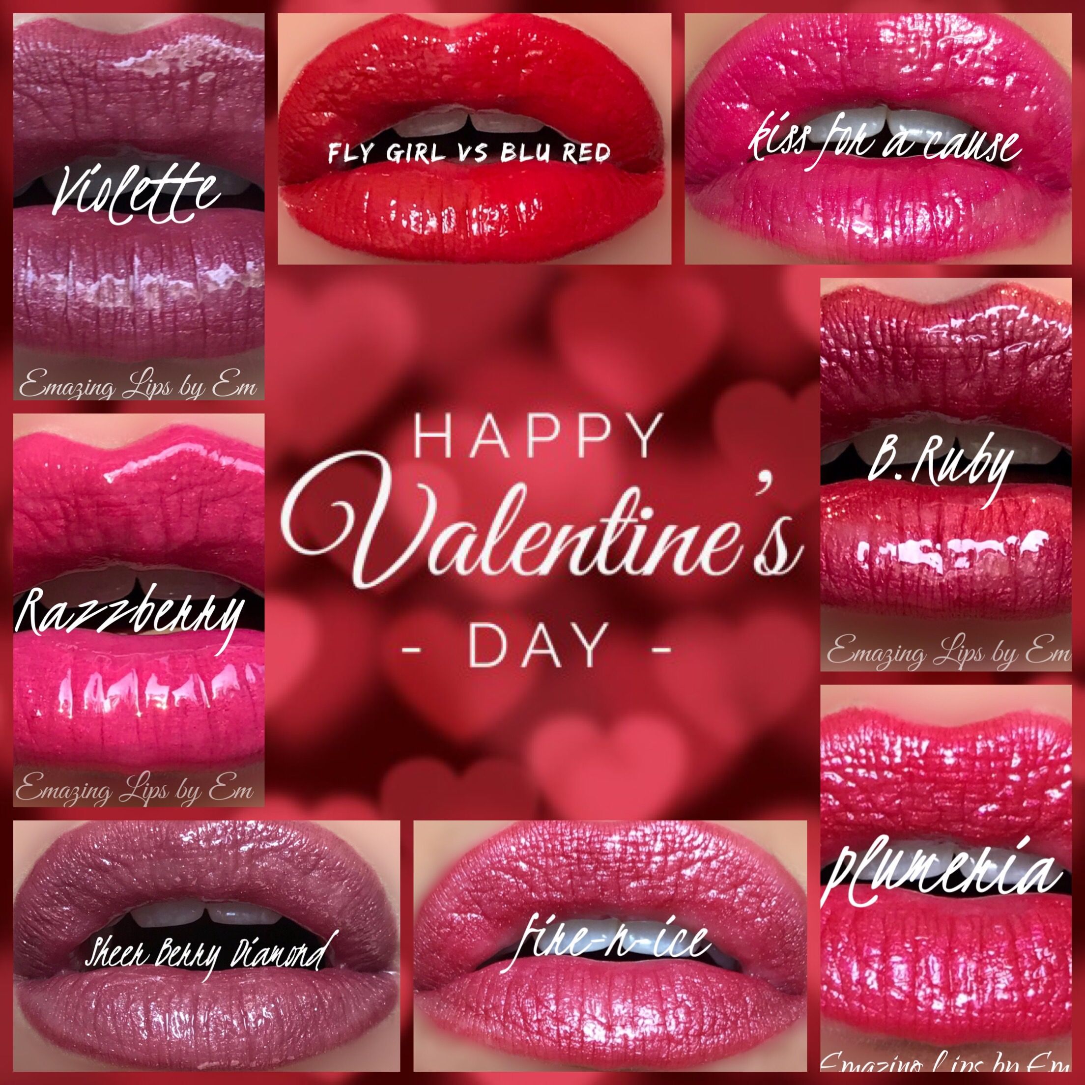 Happy Valentine S Day Valentines Lips With Lipsense Valentines