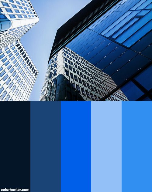 Modern Financial Office Building Color Scheme From