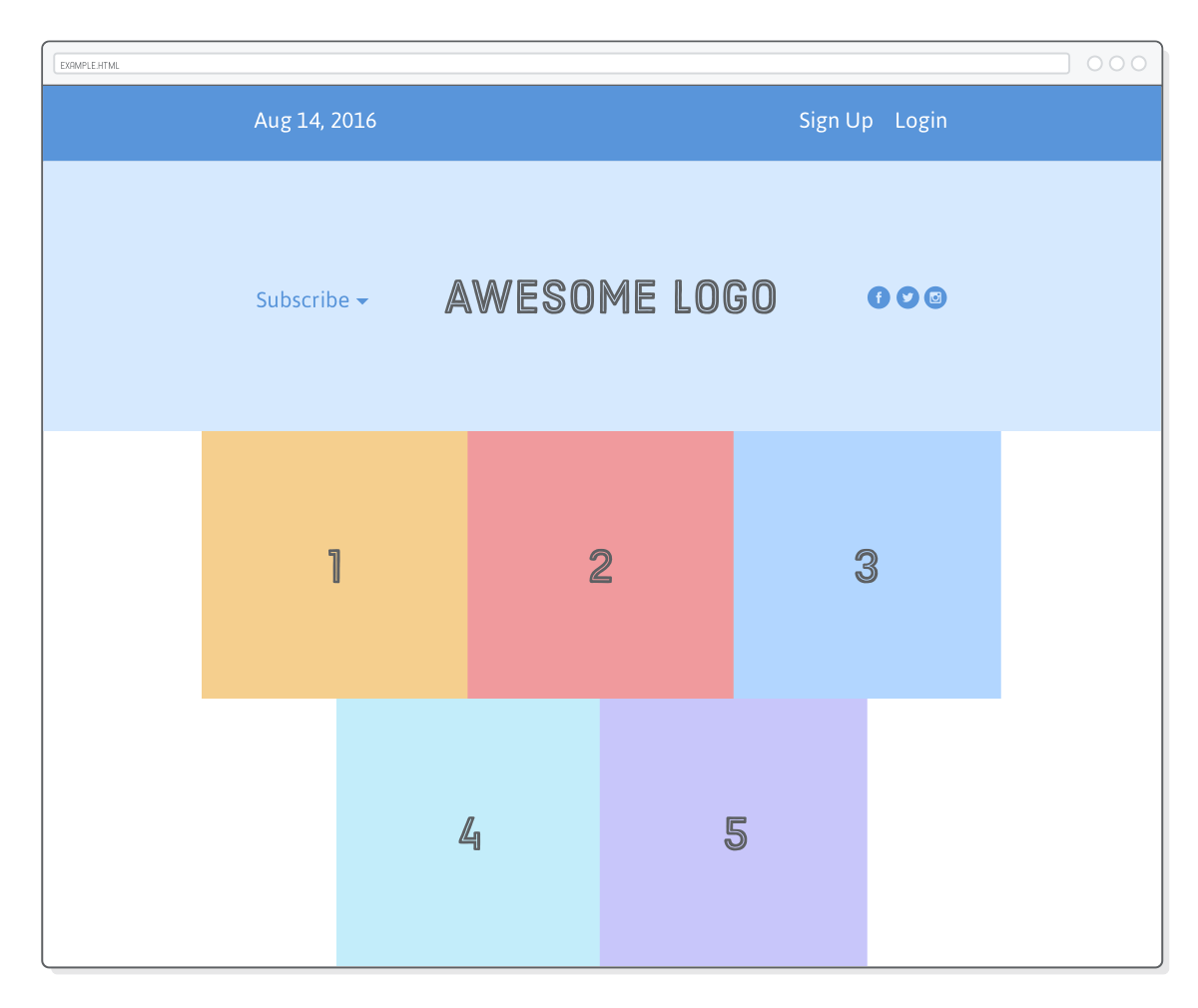 XD to HTML & CSS Tutorial (CSS Grid Layout)