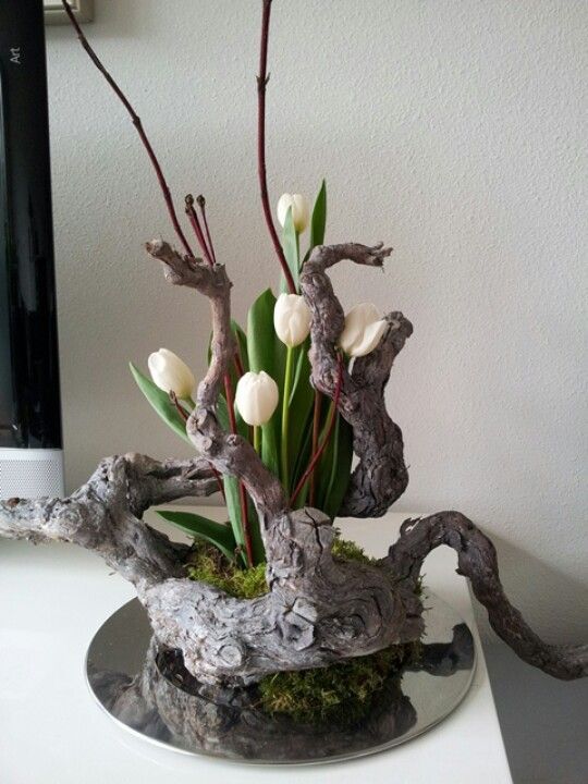 Osterdeko, Ostern blumen, Ikebana arrangements