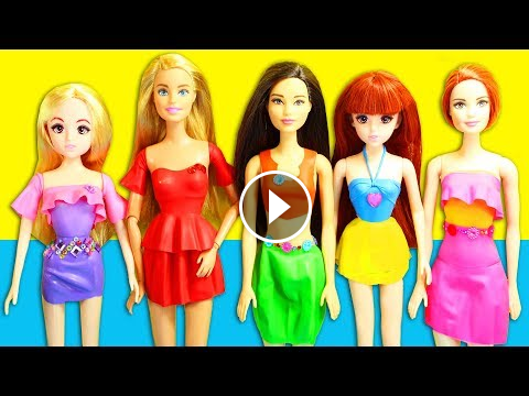 making barbie clothes out of balloons