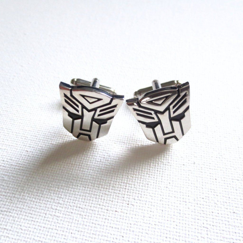 Transformers Cufflinks transformers Transformers gifts Father/'s Day Gift Ideas super hero Mens gifts Silver cufflinks