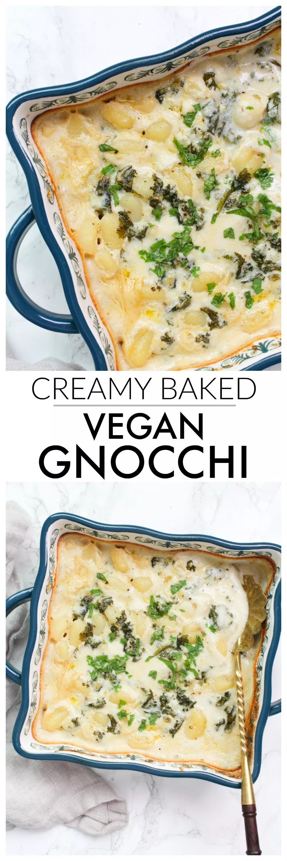 Creamy Baked Vegan Gnocchi Creamy Baked Vegan Gnocchi