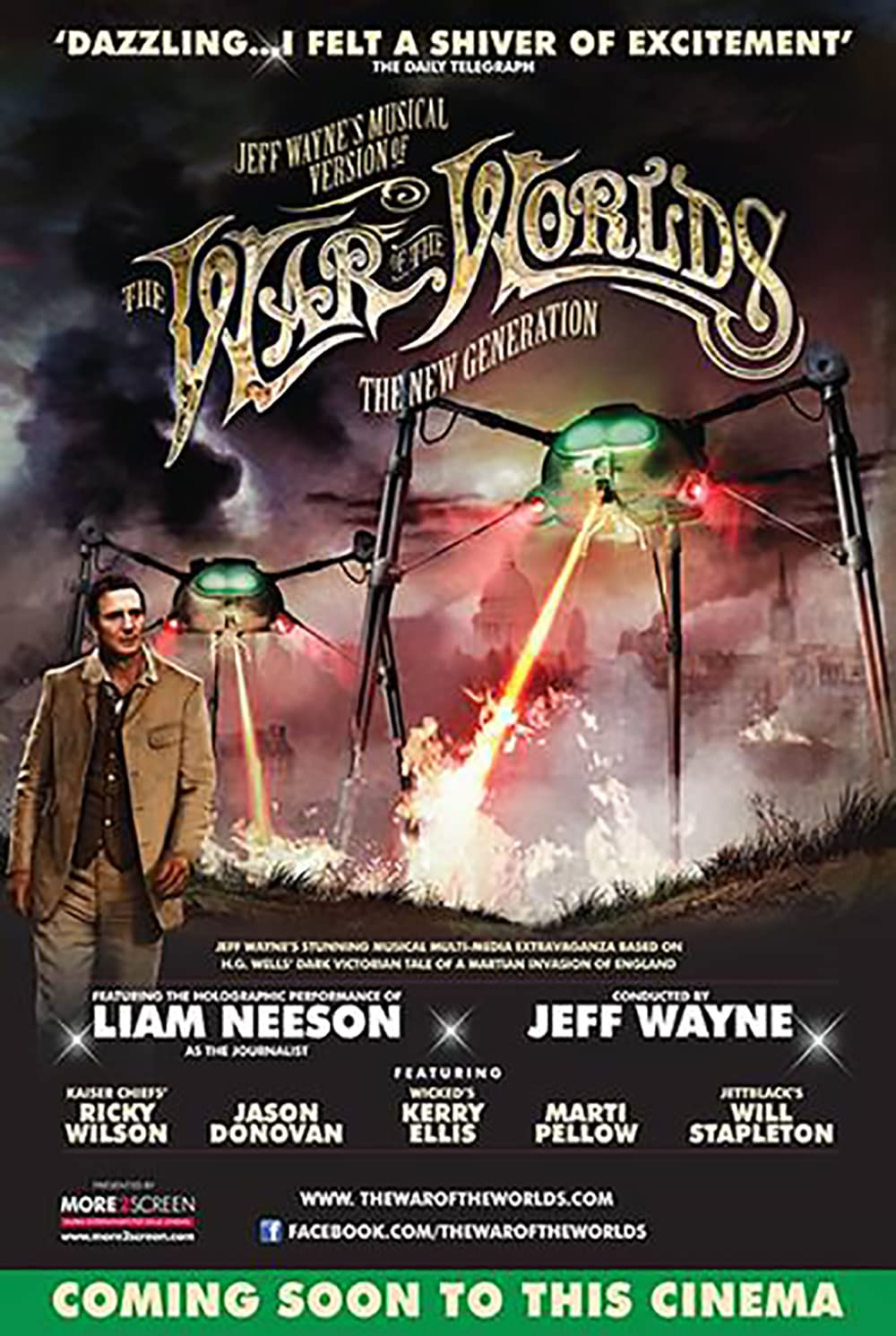Jeff Wayne War of the Worlds War of the worlds, Wayne, Classic movie