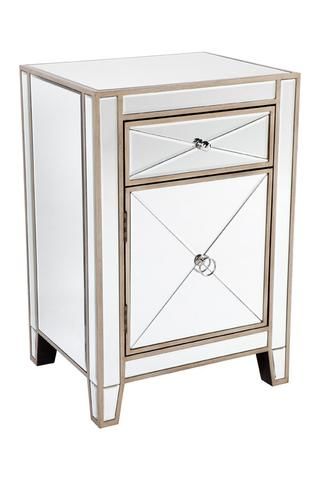 Apolo Mirrored Bedside Table Cl Antique Gold 31076 Shine Apolo Mirrored Bedside Table Cl Antique Gold 31076 Shine Mirrors Australia 1