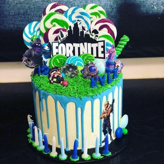 Las tortas más creativas de Fortnite Torte di compleanno