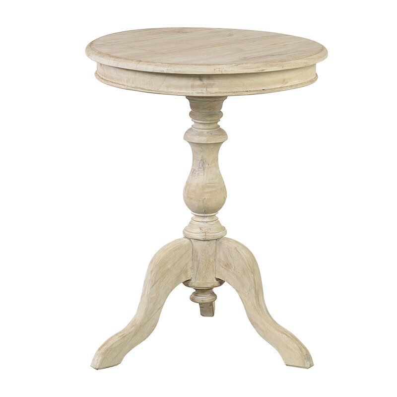Corsair Solid Wood Pedestal End Table Tables Side East At Main Corsair Solid Wood Pedestal End Table, Round White Wood Pedestal End Table