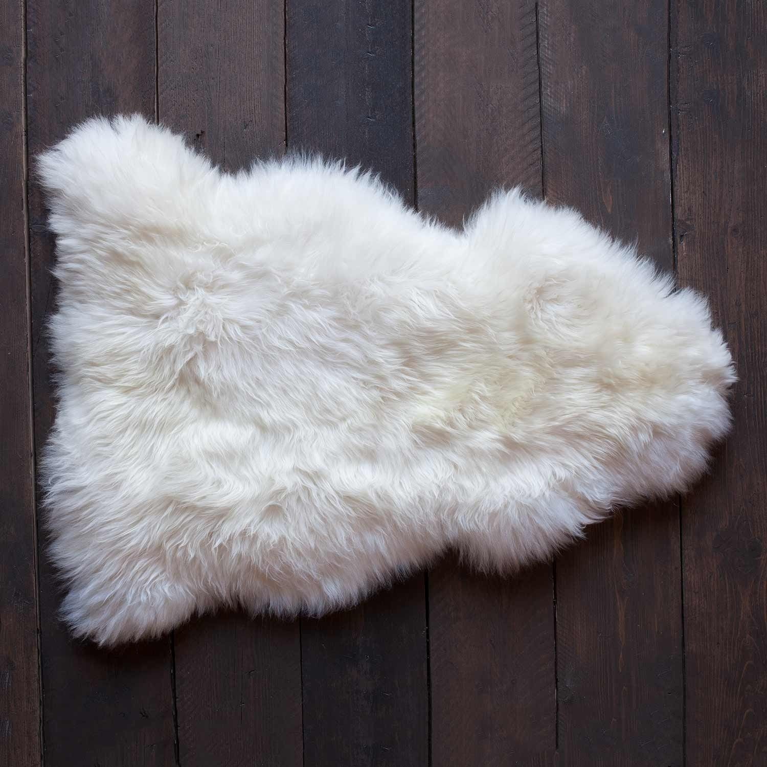 Luxury Natural White Sheepskin Rugs Sheepskin Rugs With Fur Pillows