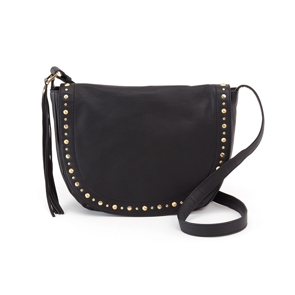 Maverick Black Leather Studded Crossbody Bag Hobo Bags Ping Maverick Black Leather Studded Crossbody Bag Hobo Bags